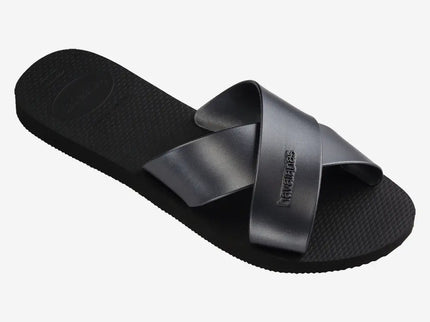 Havaianas Havaianas Aqua Metallic Slippers Black
