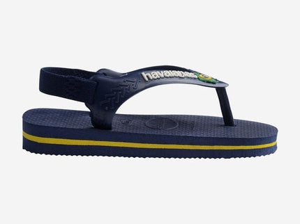 Havaianas Havaianas Baby Brasil Logo II Slippers Navy Blue/Citrus