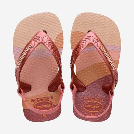 Havaianas Havaianas Baby Mini Me Slippers Ballet Rose/Mahogany