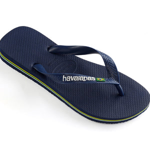 Havaianas Havaianas Brasil Logo Navy Blue Slippers