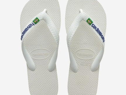 Havaianas Havaianas Brasil Logo Slippers White
