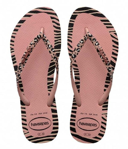 Havaianas Havaianas Slim Animals Fashion Crocus Rose Slippers