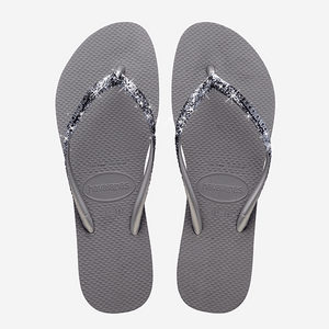 Havaianas Havaianas Slim Glitter II Slippers Grey/Graphite