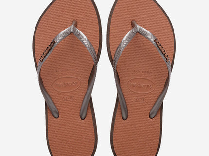 Havaianas Havaianas Slim Point Dark Brown Slippers