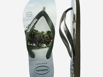 Havaianas Havaianas Top Surfer Olive Green Slippers