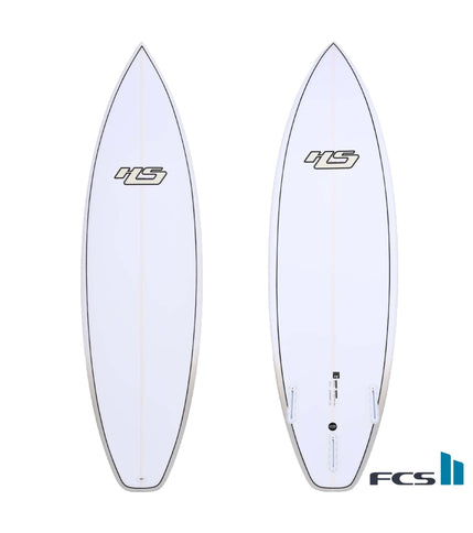 Hayden Shapes Haydenshapes Cohort I PE - FCS II - 3 Fin 6'0 Clear