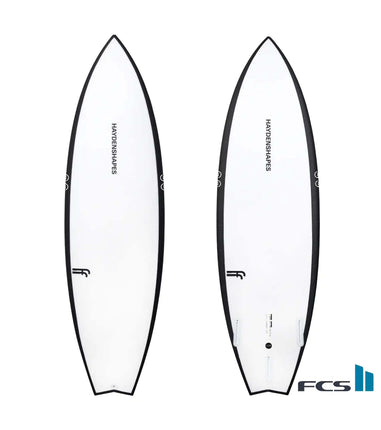 Hayden Shapes Haydenshapes Cohort II FF - FCS II - 3 Fin 6'0 Clear