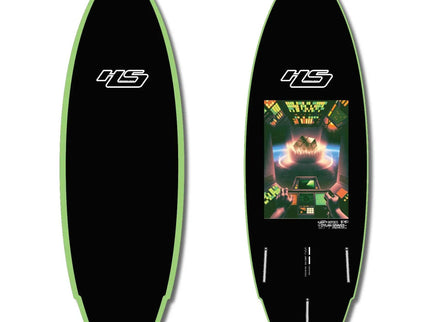 Hayden Shapes Haydenshapes Dylan Graves Weird Series Epoxy SOFT - Futures - 3 Fin 5'8 Green Rail