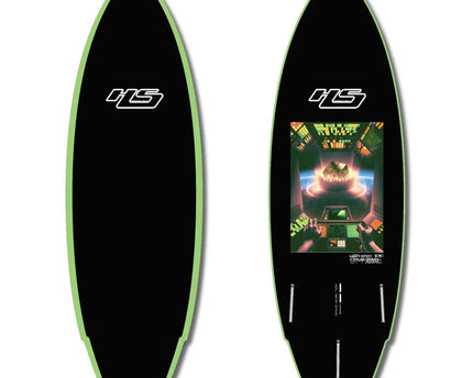 Hayden Shapes Haydenshapes Dylan Graves Weird Series Epoxy SOFT - Futures - 3 Fin 6'0 Green Rail