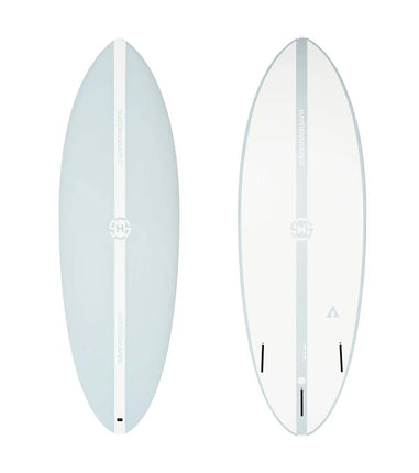 Hayden Shapes Haydenshapes Hypto Krypto EPS Soft Top - Futures - 3 Fin 7'0 Blue Inverted