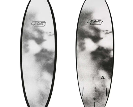 Hayden Shapes Haydenshapes Hypto Krypto EPS Soft Top - Futures - 3 Fin 6'8 Black Rail