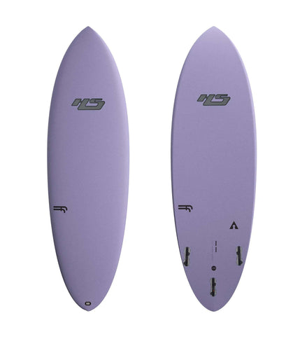 Hayden Shapes Haydenshapes Hypto Krypto FF - FCS II - 3 Fin 6'2 Violet
