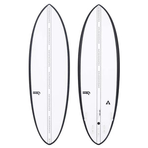 Hayden Shapes Haydenshapes Hypto Krypto FF - FCS II - 5 Fin 5'4 Clear V23