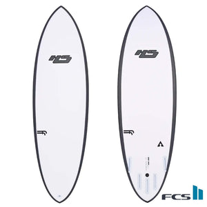 Hayden Shapes Haydenshapes Hypto Krypto FF - FCS II - 5 Fin 6'2 Clear