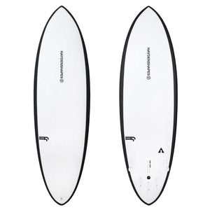 Hayden Shapes Haydenshapes Hypto Krypto FF - FCS II - 5 Fin 6'8 Clear V24