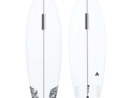 Hayden Shapes Haydenshapes Hypto Krypto TWIN PU - FCS II - 2 Fin 6'2 Clear