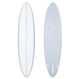 Hayden Shapes Haydenshapes Mid Length Glider PU - Futures - 2 + 1 Fin 6'7 Blue Tile