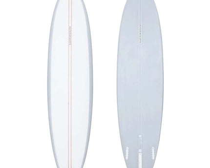 Hayden Shapes Haydenshapes Mid Length Glider PU - Futures - 2 + 1 Fin 6'7 Blue Tile