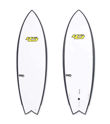 Hayden Shapes Haydenshapes Misc FF - FCS II - 2 + 1 Fin 5'11 Clear