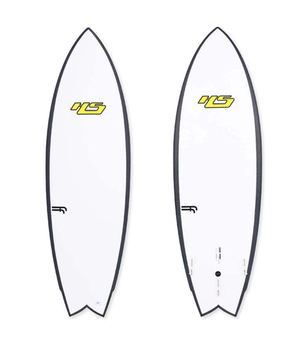 Hayden Shapes Haydenshapes Misc FF - FCS II - 2 + 1 Fin 5'11 Clear