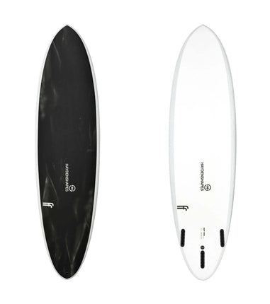 Hayden Shapes Haydenshapes New Wave Mid FF - Futures - 3 Fin 7'6 Black