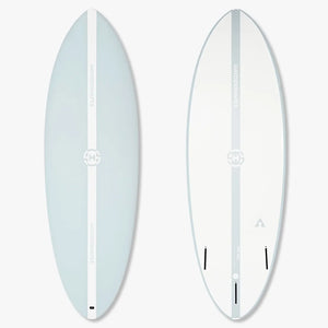 Haydenshapes Haydenshapes Hypto Krypto EPS Soft Top - Futures - 3 Fin - Blue Tile