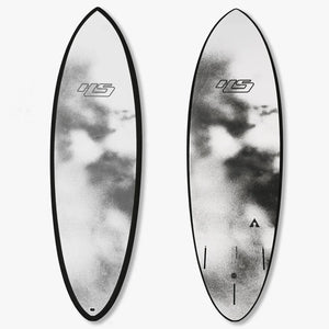 Haydenshapes Haydenshapes Hypto Krypto EPS Soft Top - Futures - 3 Fin - Black Rail