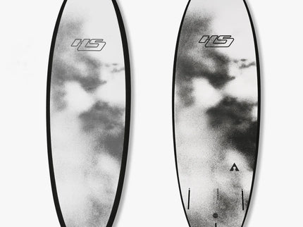 Haydenshapes Haydenshapes Hypto Krypto EPS Soft Top - Futures - 3 Fin - Black Rail