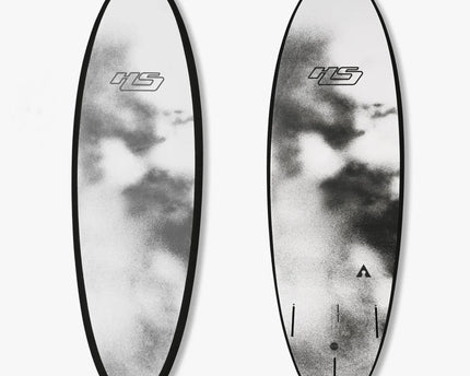 Haydenshapes Haydenshapes Hypto Krypto EPS Soft Top - Futures - 3 Fin - Black Rail