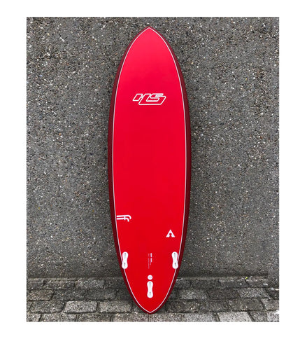 Haydenshapes Haydenshapes Hypto Krypto FF - FCS II - 3 Fin - Signal Red