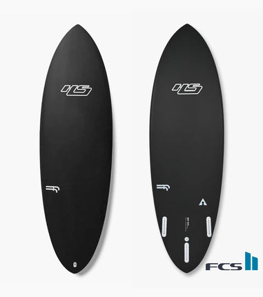 Haydenshapes Haydenshapes Hypto Krypto FutureFlex - FCS II - 3 Fin - Black