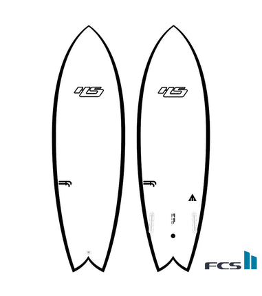 Haydenshapes Haydenshapes Hypto Krypto TWIN FutureFlex - FCS II - 2 Fin