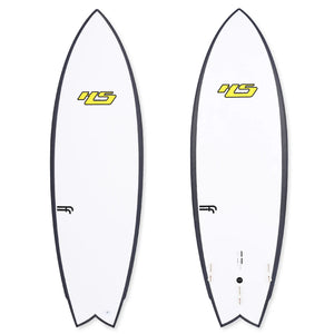 Haydenshapes Haydenshapes Misc FF - FCS II - 2 + 1 Fin - Yellow Logo