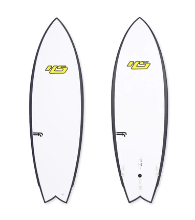 Haydenshapes Haydenshapes Misc FF - FCS II - 2 + 1 Fin - Yellow Logo