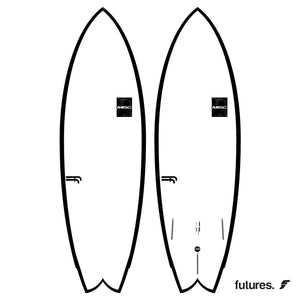 Haydenshapes Haydenshapes Misc FF - Futures - 2 + 1 Fin