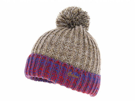 Herman Headwear Herman Justin Bruin/Kastanje Bruin/Paarse Muts