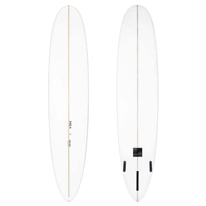 HS Atelier HS Atelier Classic Longboard PU - Futures - 2 + 1 Fin 8'6 Clear