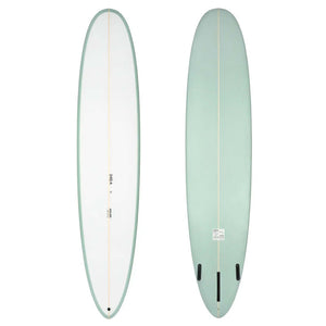 HS Atelier HS Atelier Classic Longboard PU - Futures - 2 + 1 Fin 9'1 Teal