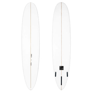 HS Atelier HS Atelier Classic Longboard PU - Futures - 2 + 1 Fin - Clear