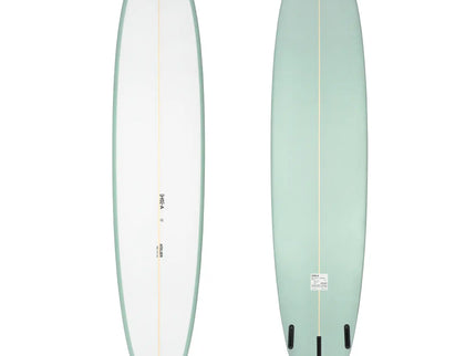 HS Atelier HS Atelier Classic Longboard PU - Futures - 2 + 1 Fin - Teal