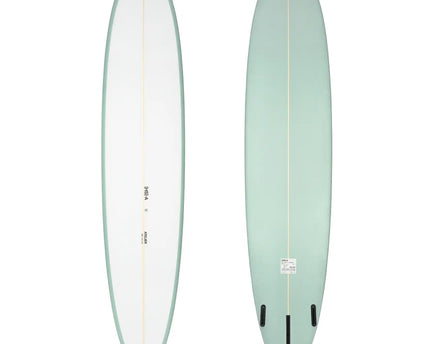 HS Atelier HS Atelier Classic Longboard PU - Futures - 2 + 1 Fin - Teal