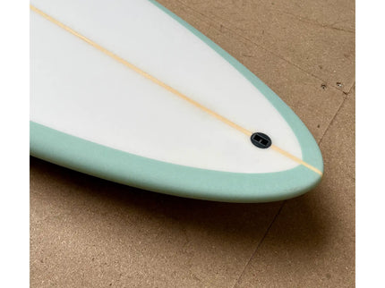 HS Atelier HS Atelier Classic Longboard PU - Futures - 2 + 1 Fin - Teal