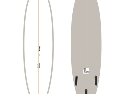 HS Atelier HS Atelier Mini Mal PU - Futures - 3 Fin - Bone