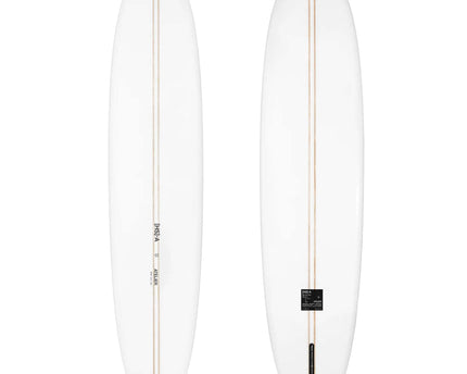 HS Atelier HS Atelier Retro Longboard PU - Single Fin 9'1 Clear