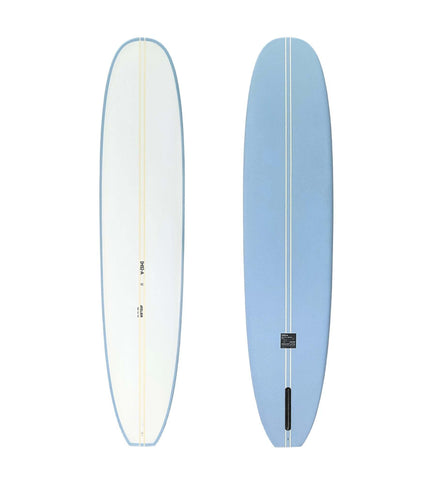 HS Atelier HS Atelier Retro Longboard PU - Single Fin 9'6 Blue Moss