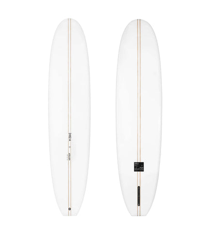 HS Atelier HS Atelier Retro Longboard PU - Single Fin 9'6 Clear