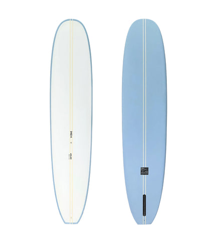 HS Atelier HS Atelier Retro Longboard PU - Single Fin - Blue Moss