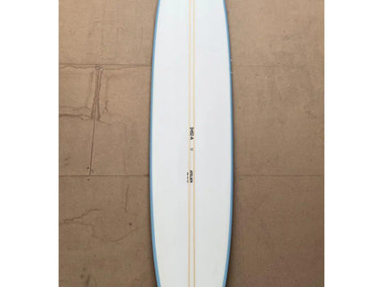 HS Atelier HS Atelier Retro Longboard PU - Single Fin - Blue Moss