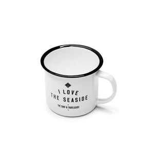 I Love The Seaside I Love The Seaside Surf & Travel Mug White