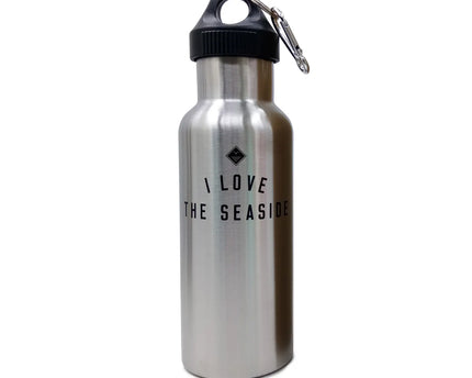 I Love The Seaside I Love The Seaside Thermosfles Brushed Aluminium